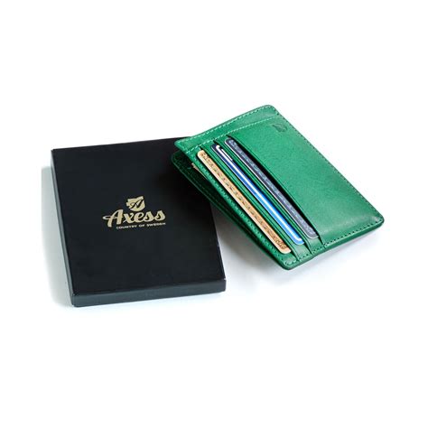 minimalist rfid protection wallet saffiano|Minimalist Saffiano Leather RFID Blocking Anti.